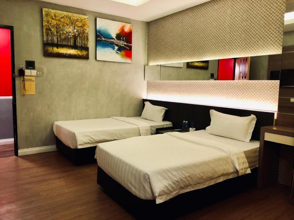 Monaco Boutique Hotel Sadong Jaya Kota Kinabalu Exteriér fotografie